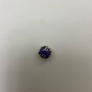 Pandora charm with beautiful purple stone